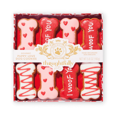 Thoughtfully Pets Puppy Love Gourmet Dog Cookie Set